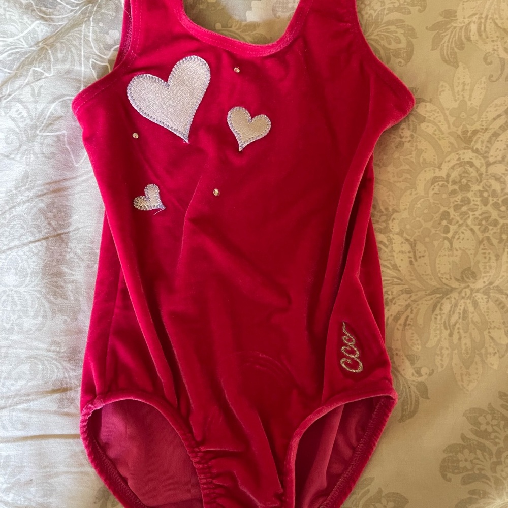Pink Heart Kids One Piece Gym, circus one piece